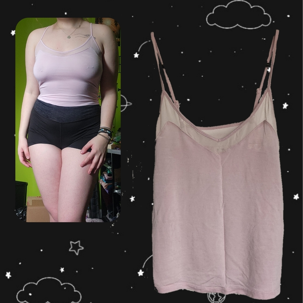 Pastel Mesh Tank